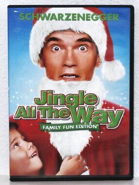 JINGLE ALL THE WAY DVD Arnold Schwarzenegger, Sinbad, Phil Hartman, Rita Wilson